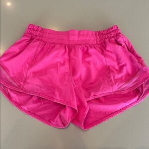 Lululemon Hotty Hot Shorts, hot pink 6, 2.5 inch